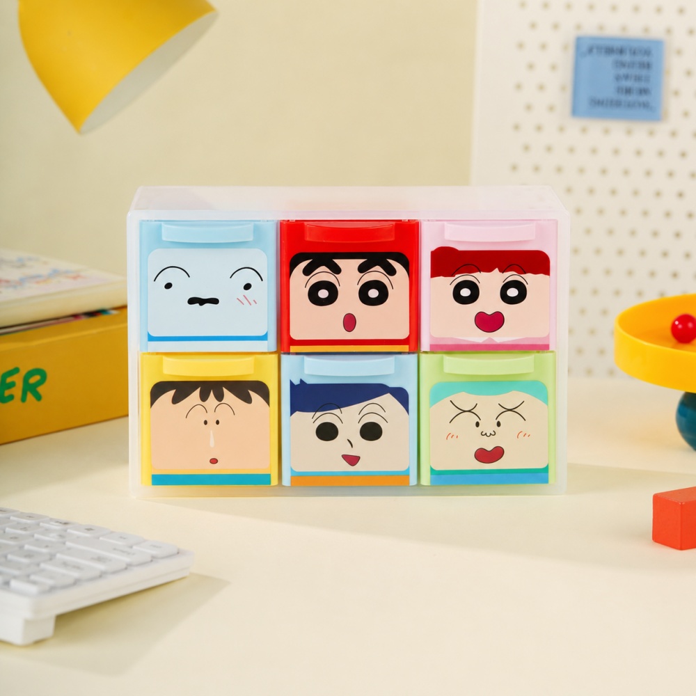 Office Drawer Organizer - صندوق تخزين أصلي بستة أقسام من
