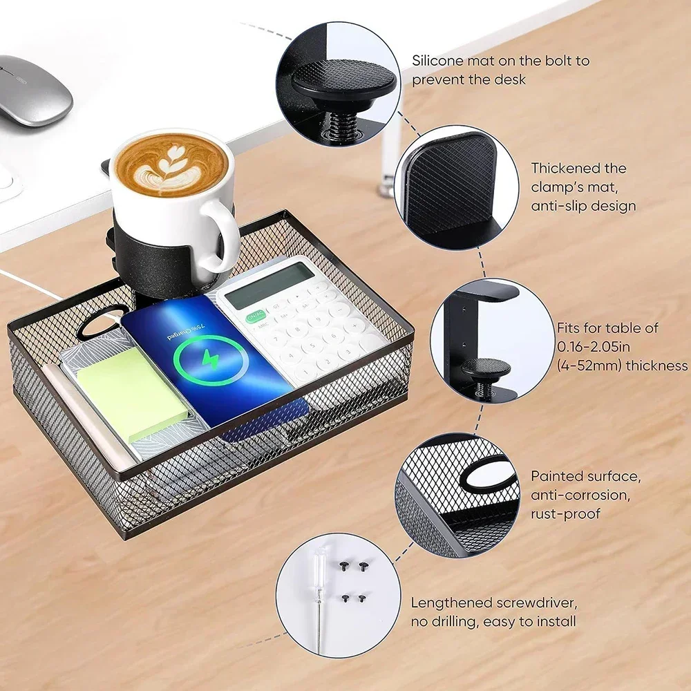 رف تخزين مخفي تحت المكتب 360 د - مراجعة Home Office Desk With Drawers وسعره