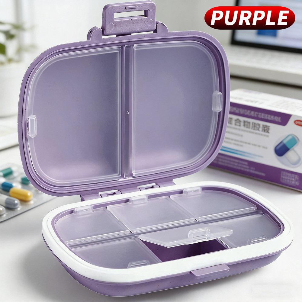 حافظة أدوية محمولة، منظم حبوب  - مراجعة Home Office Kit وسعره