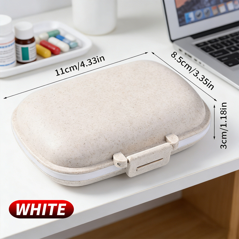 حافظة أدوية محمولة، منظم حبوب  - مراجعة Home Office Kit وسعره