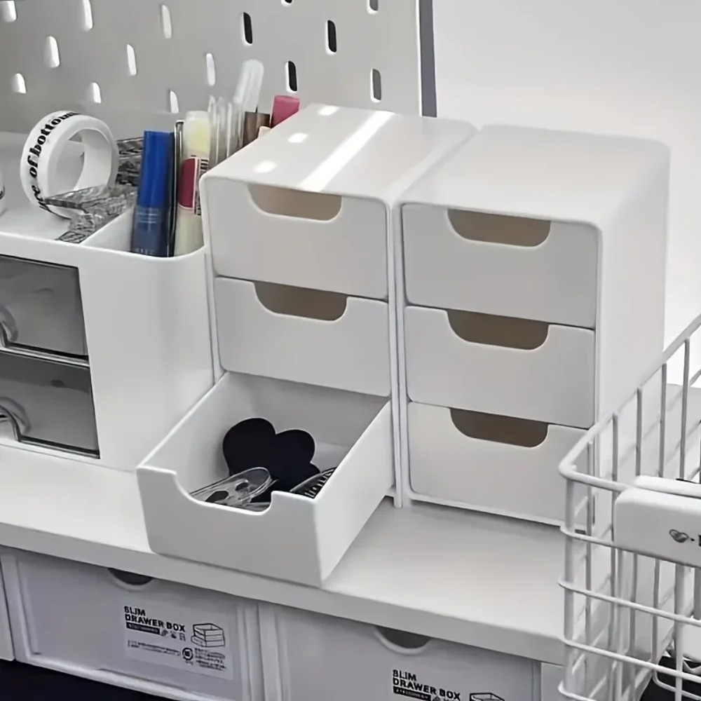 منظم مكتب أنيق بثلاث طبقات مع  - مراجعة Office Drawer Organizer وسعره