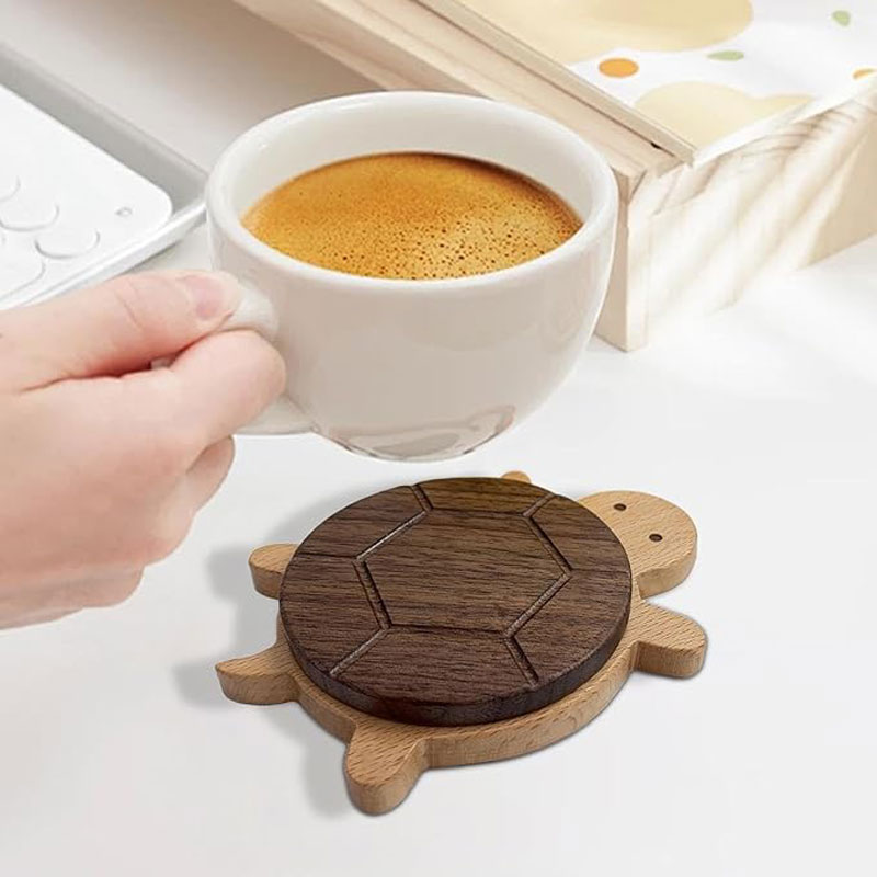 حصيرة عازلة للسلحفاة من الخشب  - مراجعة Desktop Organizer Bamboo وسعره